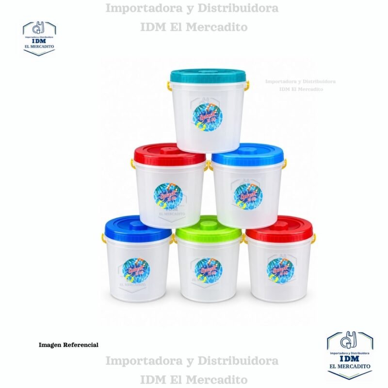 Cubeta splash 12 Litros con tapa