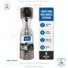 Copas darnel premium de 8 oz para vino plástica, 6 unidades por paquete