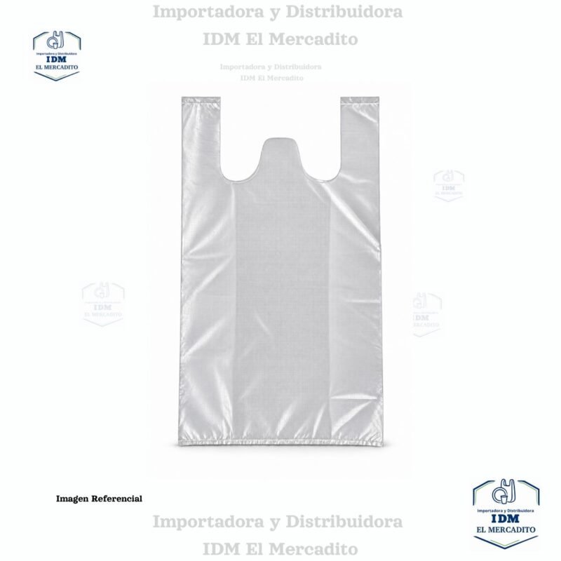 Bolsa estilo Camiseta Semi-transparente 10x20 pulgadas