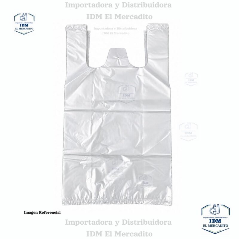 Bolsa estilo Camiseta Semi-transparente 10x20 pulgadas