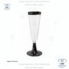 Copas darnel premium de 5 oz para champan plástica, 6 unidades por paquete